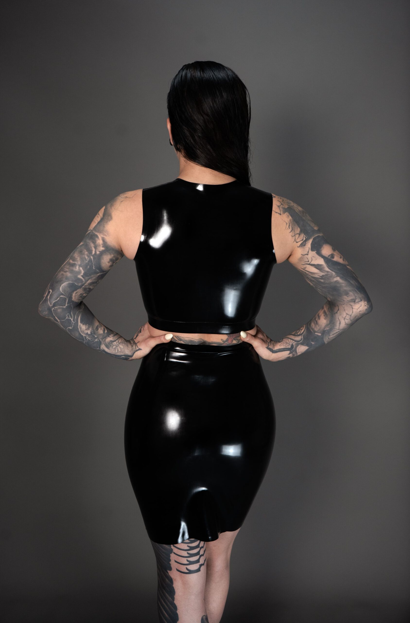 Crop Top by Maniac Latex