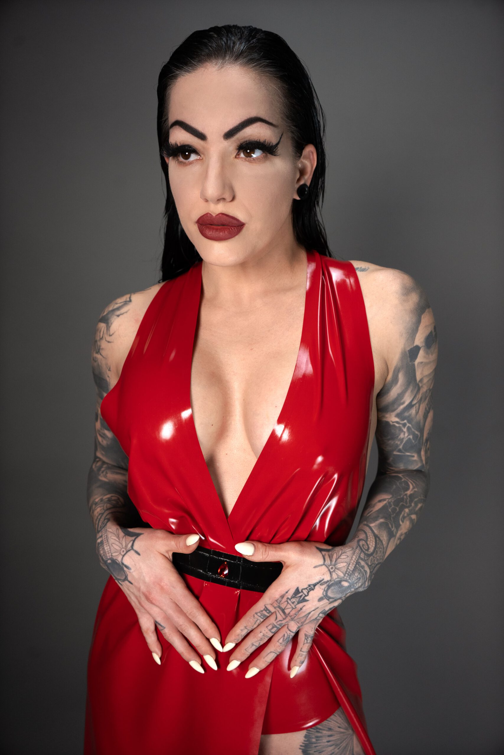 V-Dress by Maniac Latex